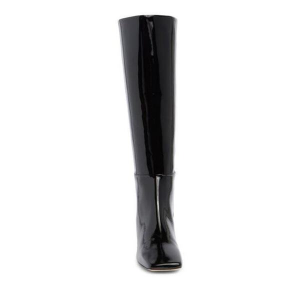 Aeyde Shoes - Aeyde Black Patent leather Tove Knee High Boot size 41  /US 10